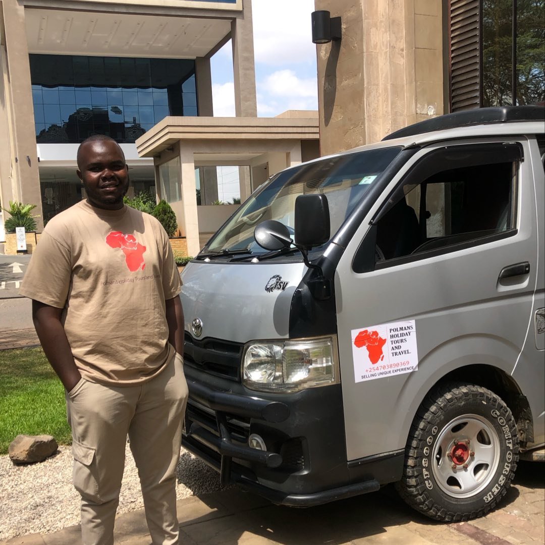 Meet Mr Denis a young vibrant 5 Star Rated safari Guide at Polmans Holiday Tours and Travel